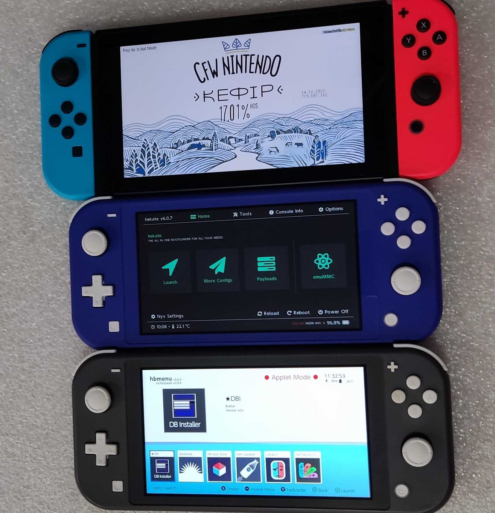 Nintendo Switch, ремонт,  установка чипов, прошивка, hwfly, picofly
