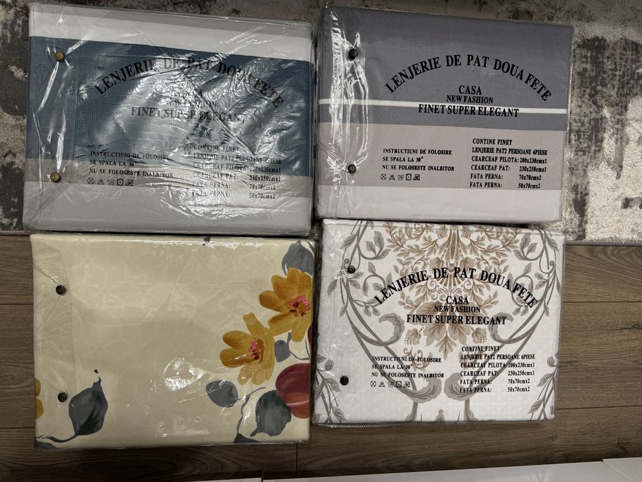 Lenjerie pat noua