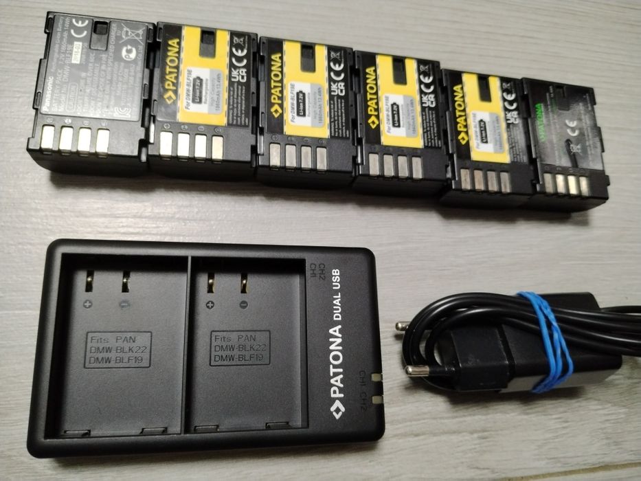 Acumulatori Patona DMW-BLF19 pt Panasonic Gh5