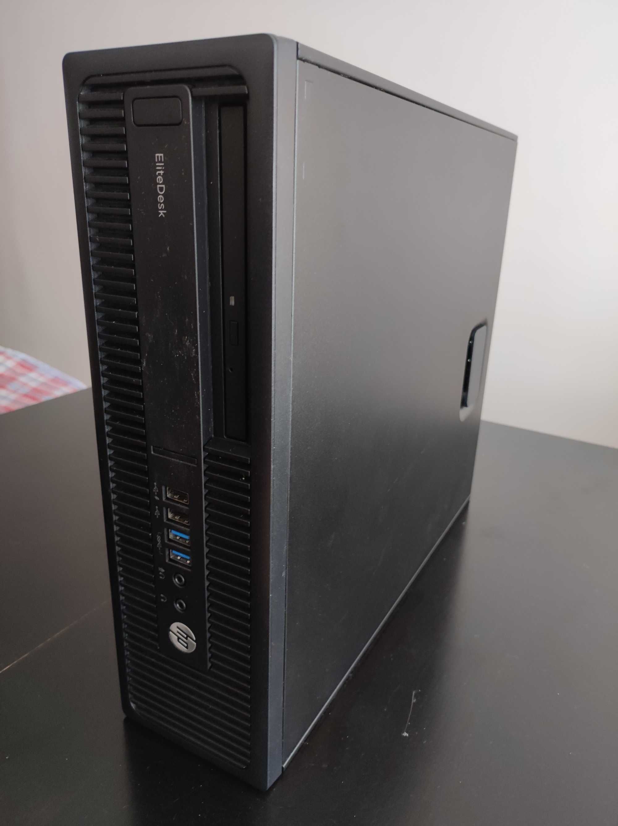 Компютър HP EliteDesk 705, G3 AMD A12-8870, 256GB SSD, 8GB DDR4, SFF