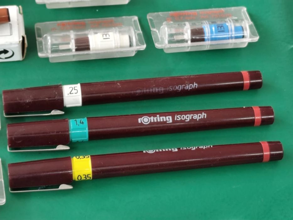 Нови пера за рапидографи Rotring