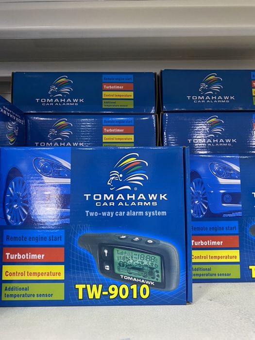 Сигнализация с автозапуском TOMAHAWK 9010