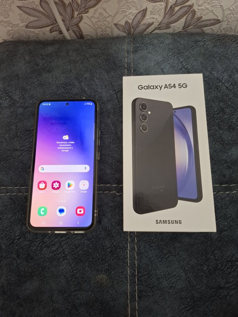 Samsung galaxy a54 5g 8/256 qora