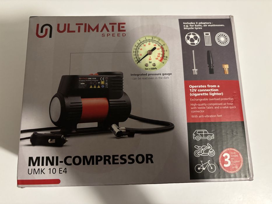 Мини компресор ULTIMATE SPEED UMK 10 E