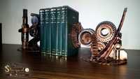 Suport carti Steampunk (bookend).Obiect decorative .Art deco