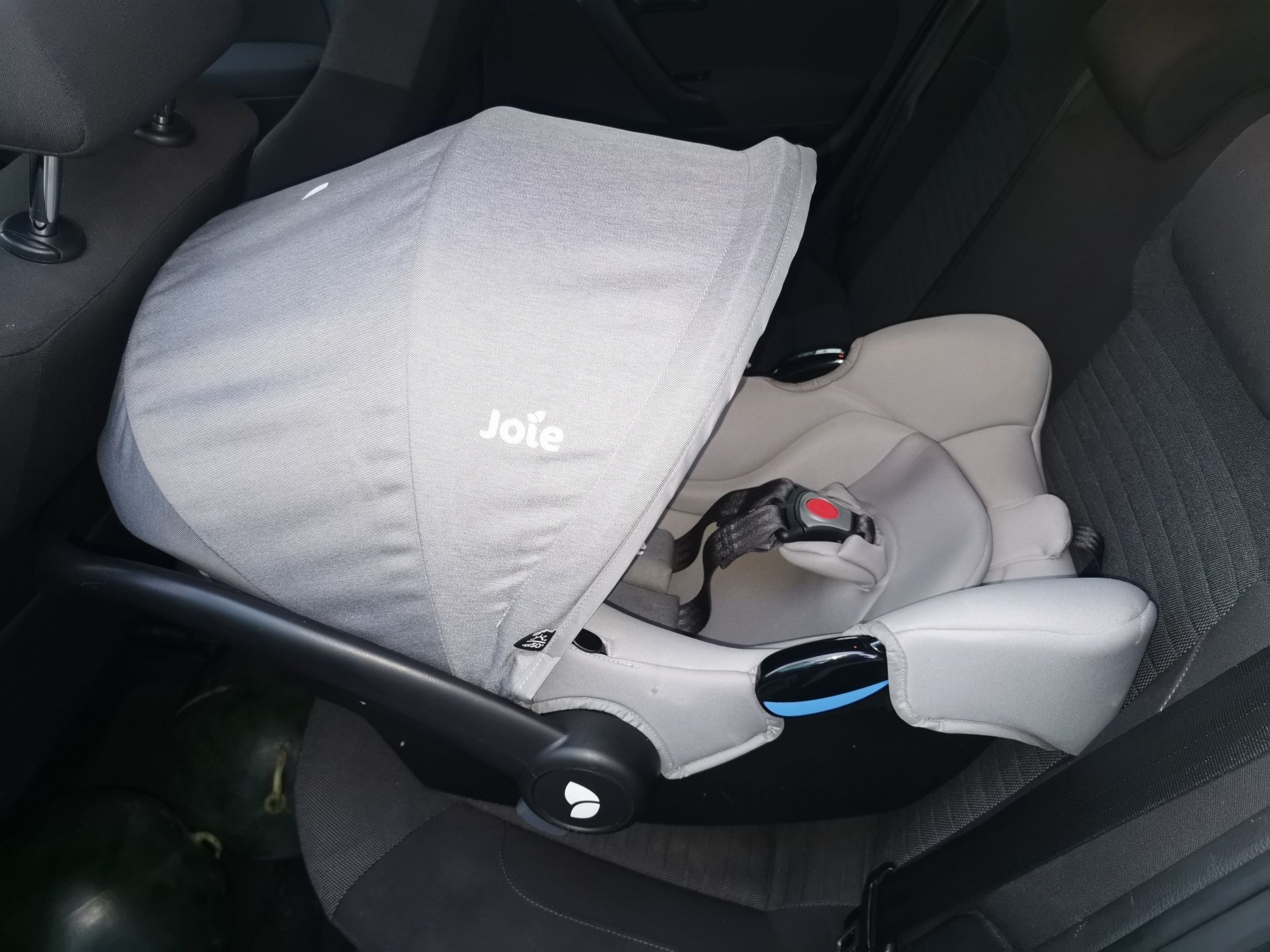 Scoica auto pentru copii Joie I-SNUG, 0-13 kg, nastere-75 cm - Gray