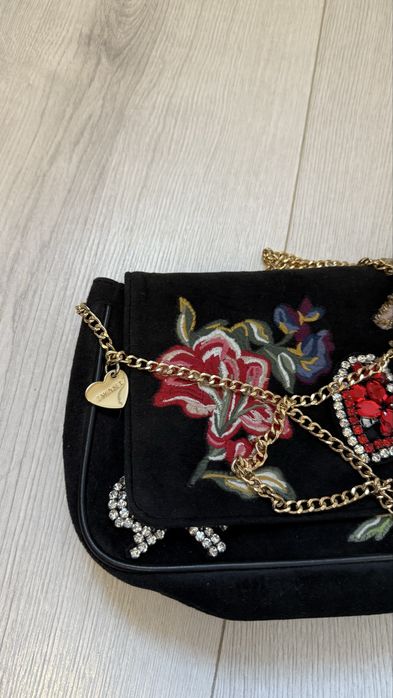 Велурена чанта Twinset