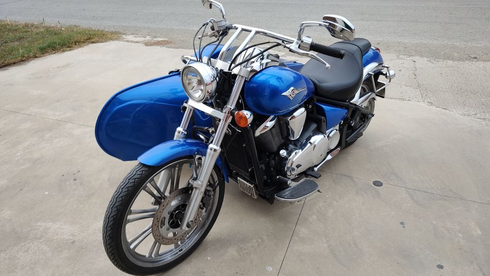 Kawasaki VN900 Custom Sidecar motocicletă cu ataș