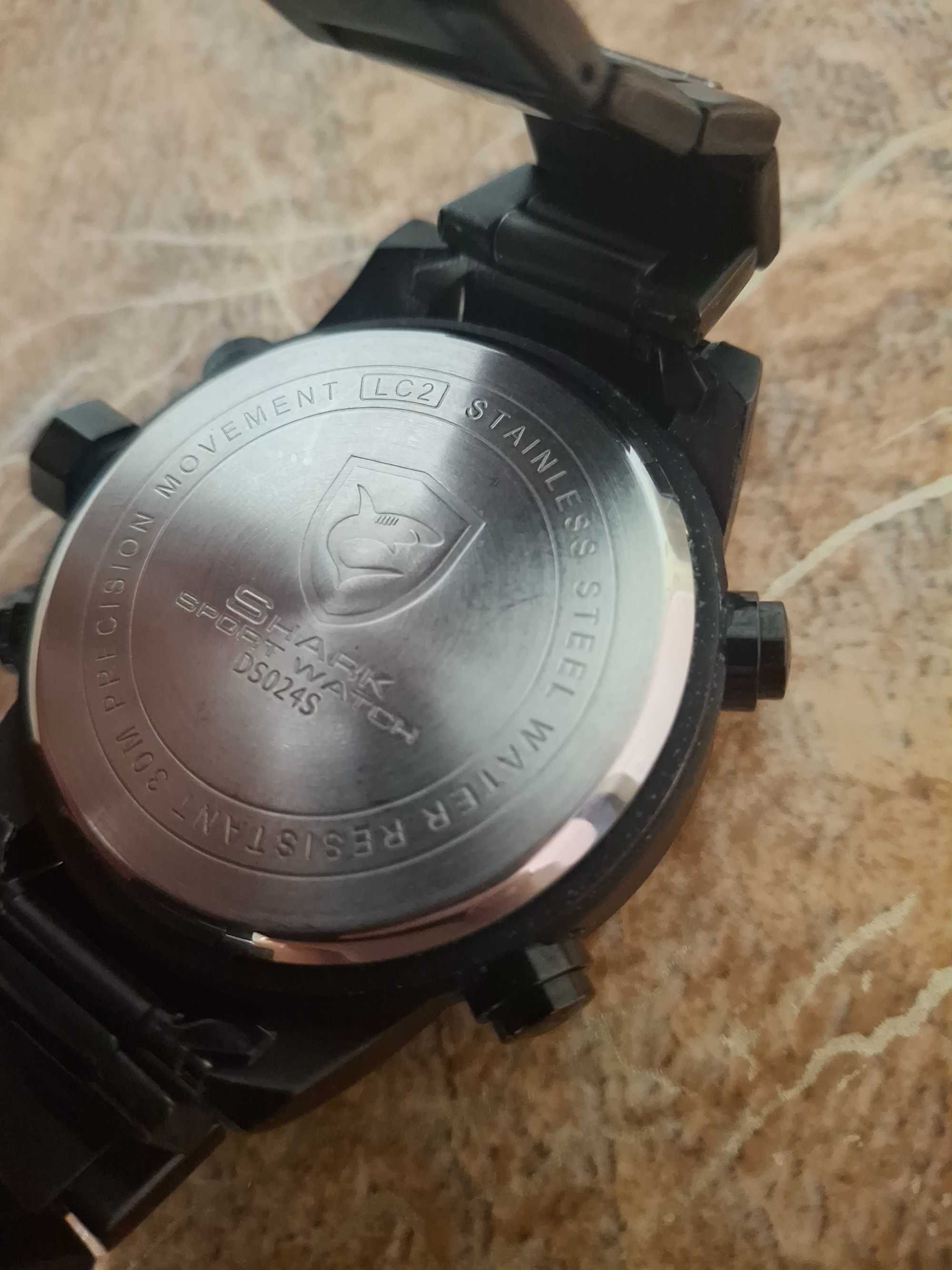 Часовник  Shark Watch basking 2 black series