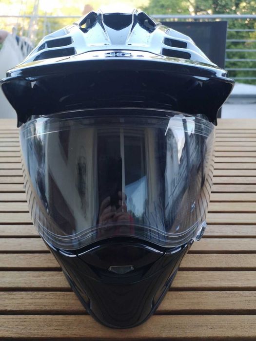 Casca moto Shoei Hornet ADV Negru Lucios - M - Interior NOU!
