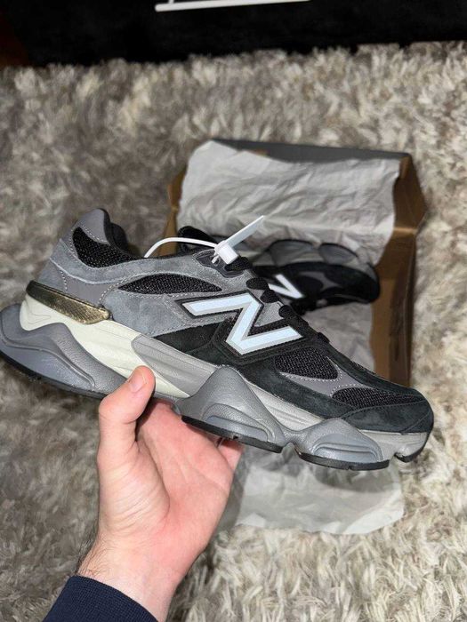 New Balance 9060 Black Castlerock Grey оригинални