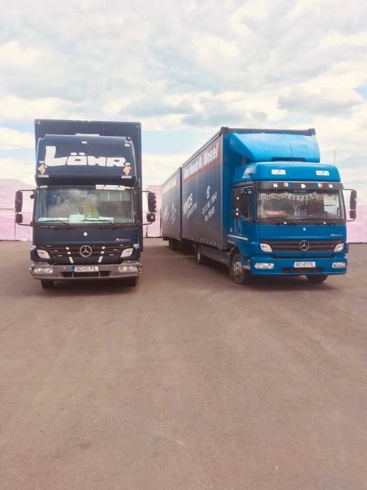 Mercedes Atego 818 Tandem Volum 120m3