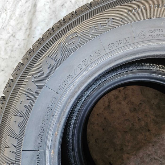 2 всесезонни бусови гуми 185R14C Maxxis VanSmart A/S AL2 102/100R M+S