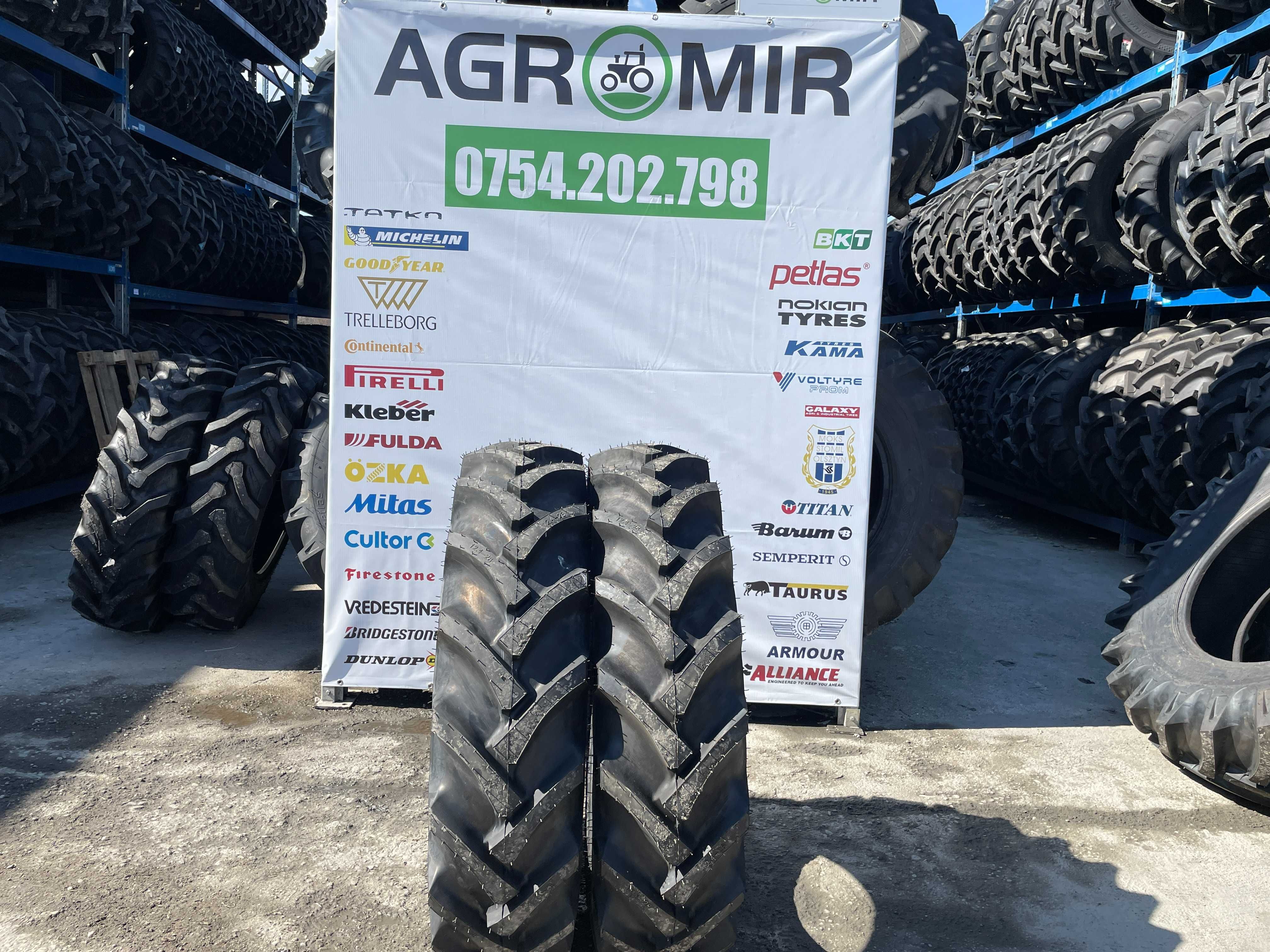 12.4-28 Anvelope noi agricole de tractor MRL 8pliuri Cauciucuri