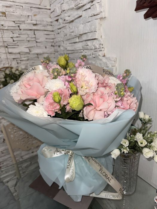 Очень свежий шикарный букет