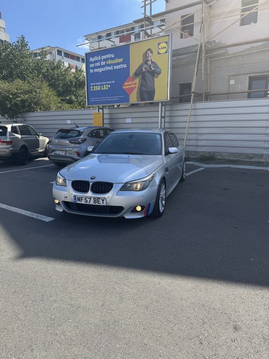 Vand bmw e60 520d 163cp m paket din fabrica recent adusa pe roti