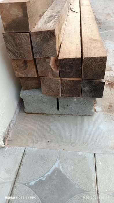Дървен материал- греди 10 х10