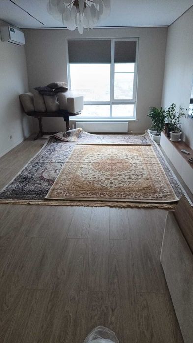 ковер 2\3 после химчистки