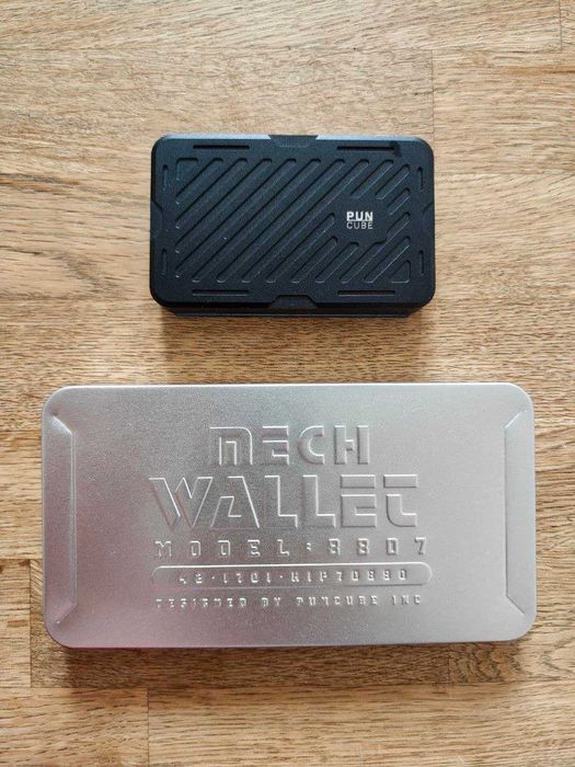 PunCube Mech Wallet компактно портмоне с монетник