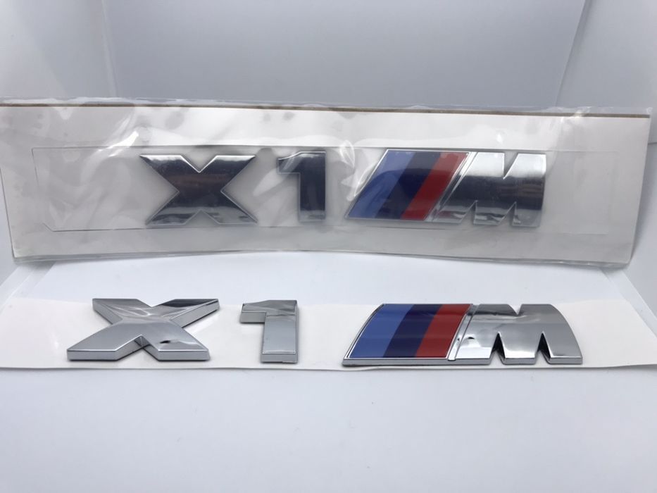 Emblema BMW X1M spate