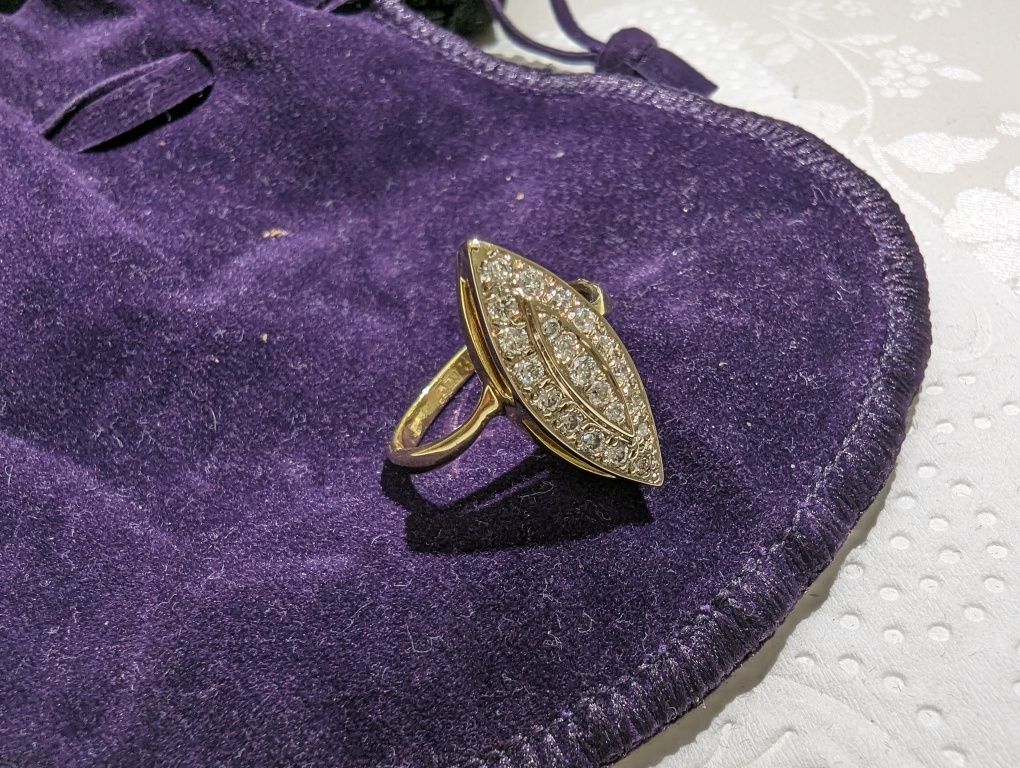 Бриллиантовые кольцо