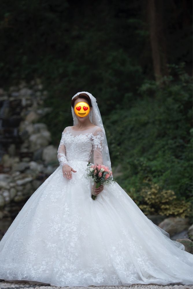 Безумно красивое свадебное платье
