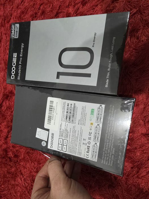 -Doogee Blade 10Pro Energy , Nou, 256Gb, 6Ram+26 extins, telefon de mu