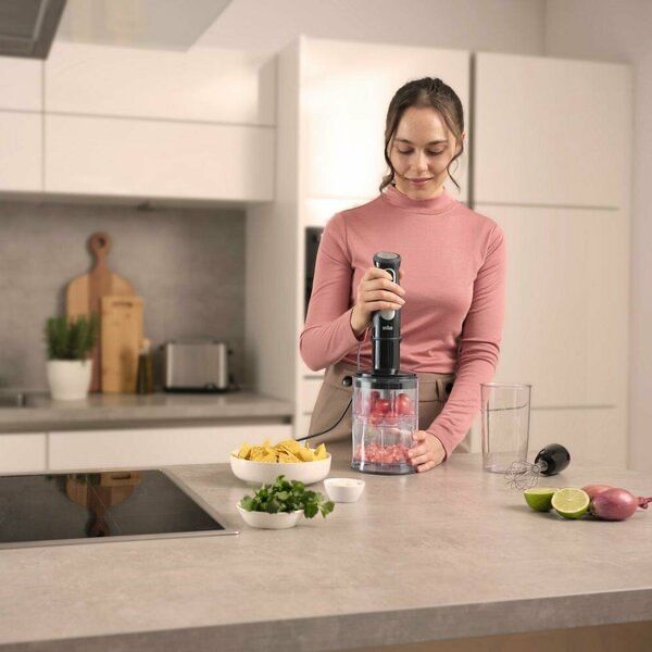 Блендер погружной Braun Multiquick 5 MQ55755MBK (Цвет: Черный)