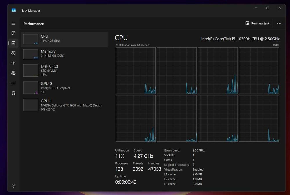 Laptop Gaming MSI MS-16R4 : i5-10300H-16GB RAM-256GB M.2-GTX 1650 4GB
