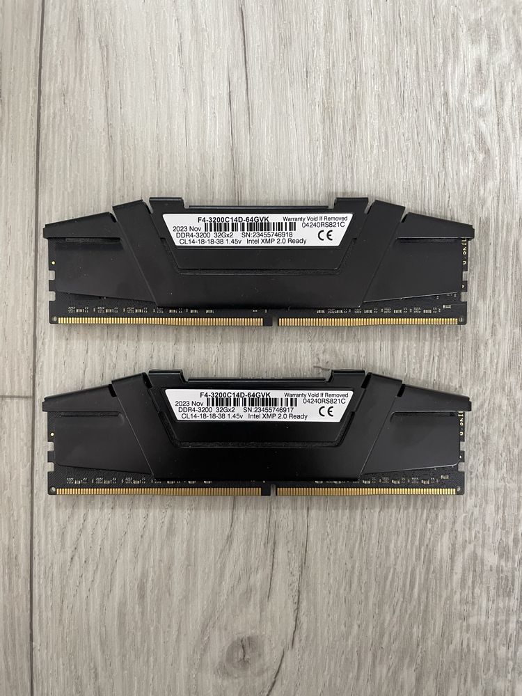 Оперативная память (ОЗУ) 64 gb (32x2)