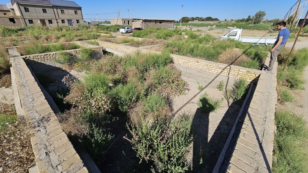 Urganch tumani Goybu Turkmanlik maxallasida 360m2 fundament qilingan