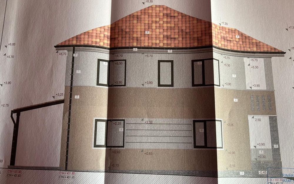 Vand casa la rosu Dezmir