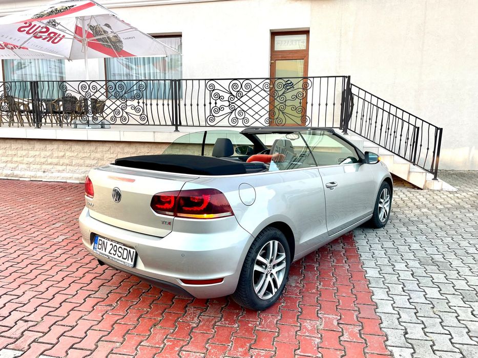 Vw golf 6 cabrio an 2012 1.6 TDI 105 cp .