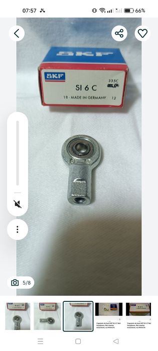 Capate bară SKF S1 6C fara întreținere