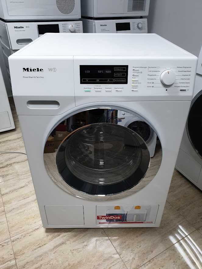 1600rpm TwinDos Miele Пералня Миеле 12м Гаранция