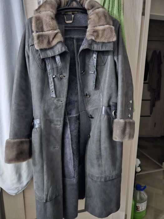 Дубленка с норкой