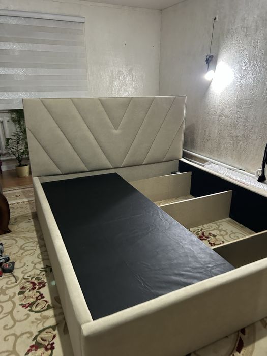 Кровать бир адамдык еки адамдык тапсырыс бойынша