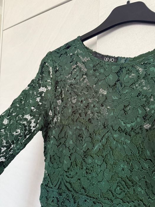 Вечерние платья черное и темно- зеленое