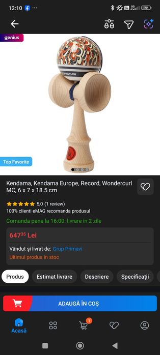 Kendama, Europe, record, wondercurl MC