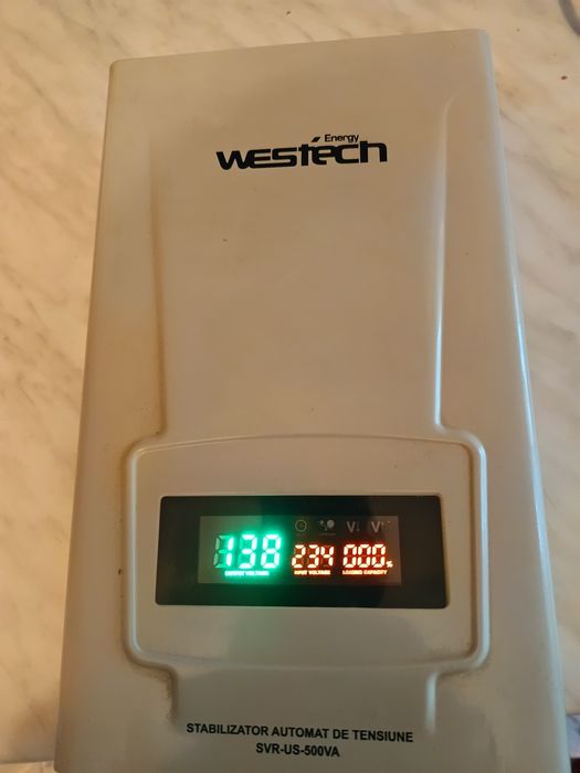 Stabilizator tensiune slim WESTECH