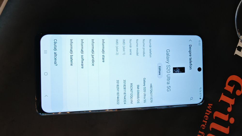 Galaxy S20 ultra super telefon