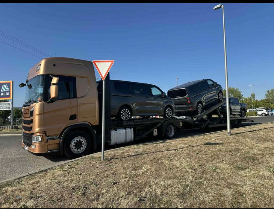 Ansamblu Transport Auto Scania 2017