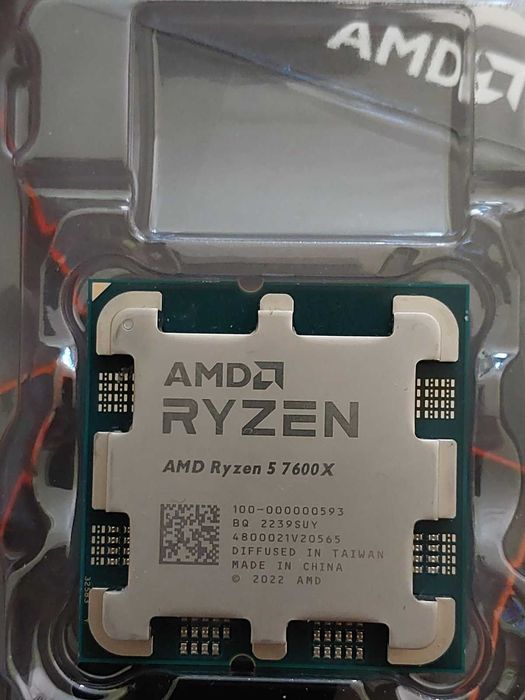 AMD Ryzen 5 7600X, 6-ядрен, АМ5