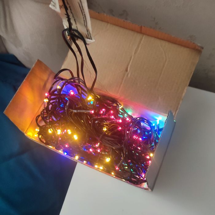 Гирлянда шторка 2*2