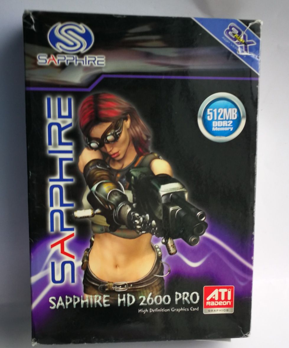 SAPPHIRE ATI Radeon HD 2600 Pro 512 MB DDR2 Memory Graphics Video Card