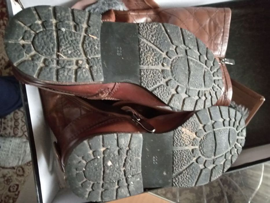 Сапоги натуральная кожа