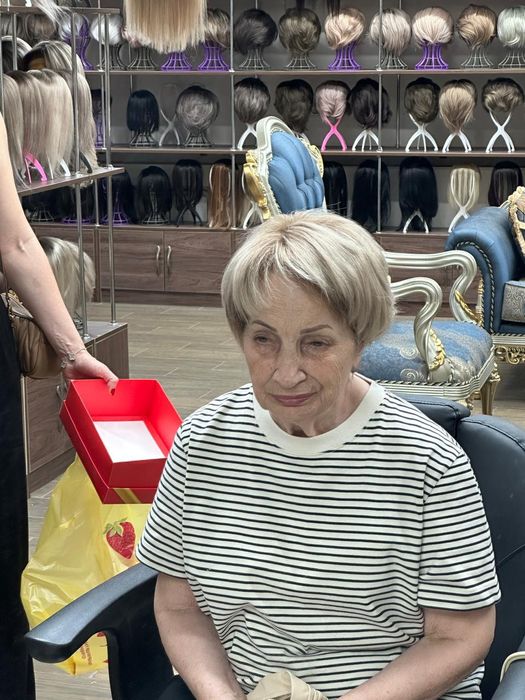 Натуральный волос накладка