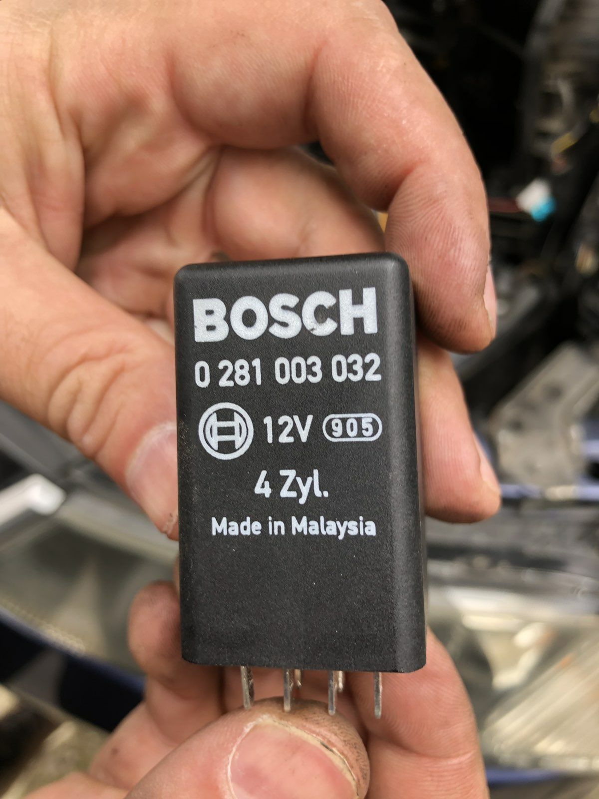 Реле за подгревни свещи bosch glow plug control unit
