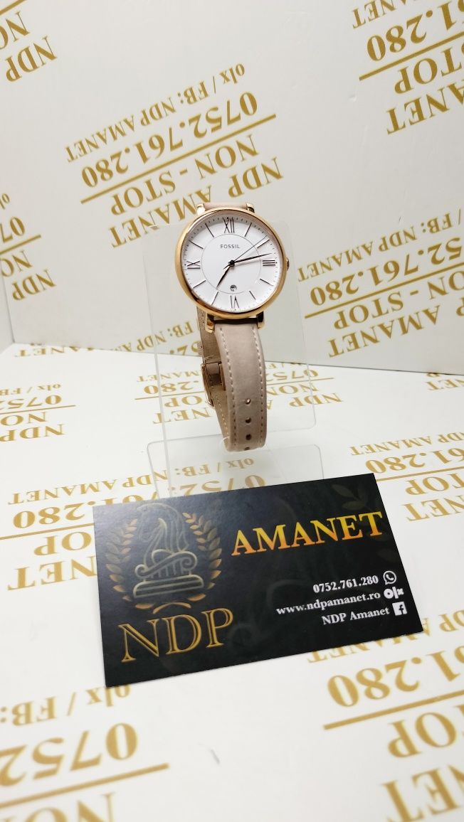 NDP Amanet Brăila Ceas Dama Fossil (2790)