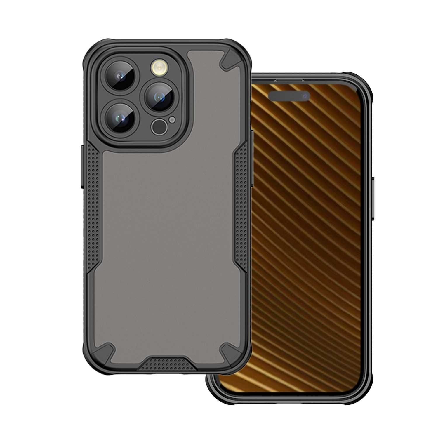 Apple iPhone 15 Pro - Удароустойчив Кейс Гръб Defender MATT